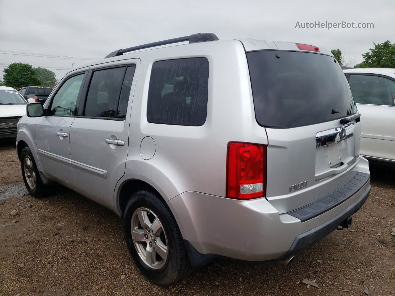 2009 Honda Pilot Exl Silver vin: 5FNYF38549B005669