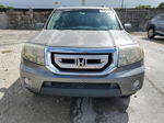 2009 Honda Pilot Exl Silver vin: 5FNYF38549B008958