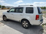 2009 Honda Pilot Exl Silver vin: 5FNYF38549B028059