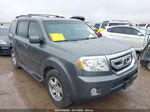 2009 Honda Pilot Ex-l Gray vin: 5FNYF38559B008824