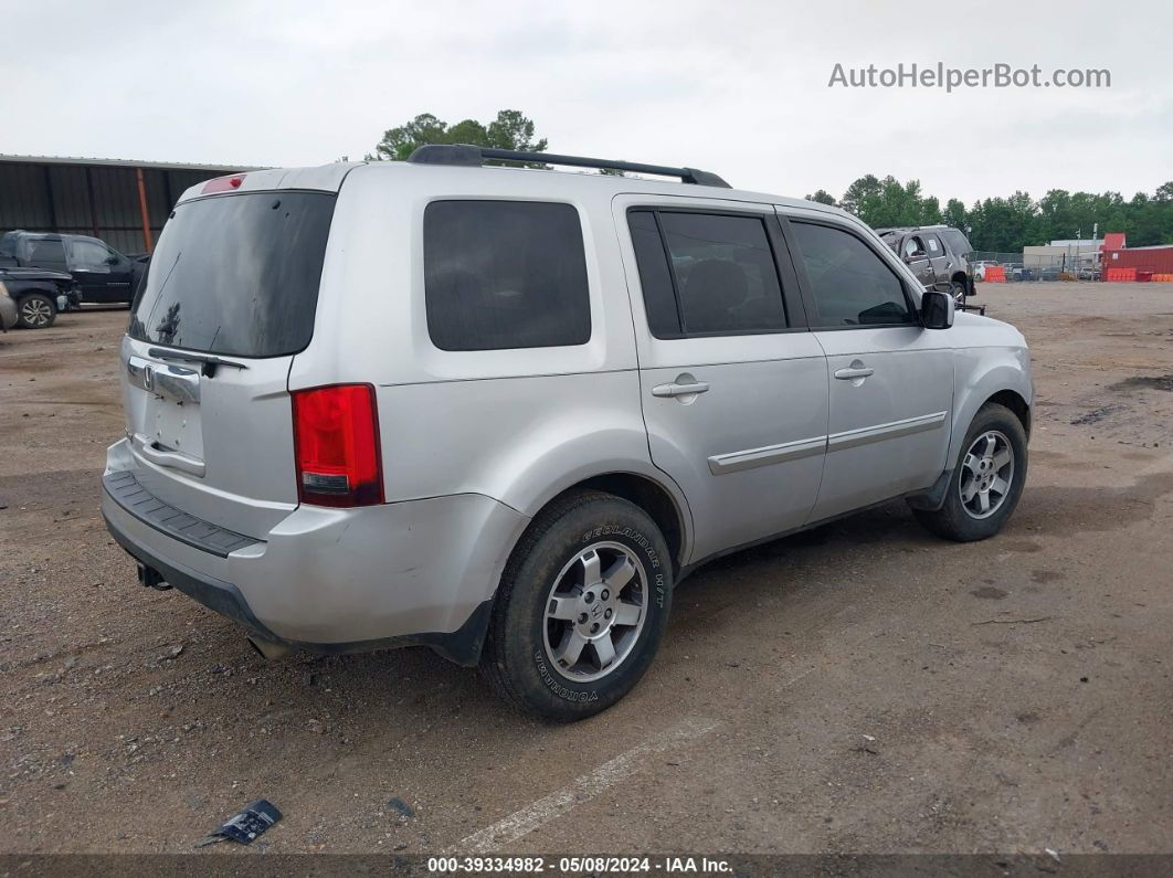 2009 Honda Pilot Ex-l Silver vin: 5FNYF38559B011707