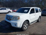 2009 Honda Pilot Ex-l White vin: 5FNYF38559B025431