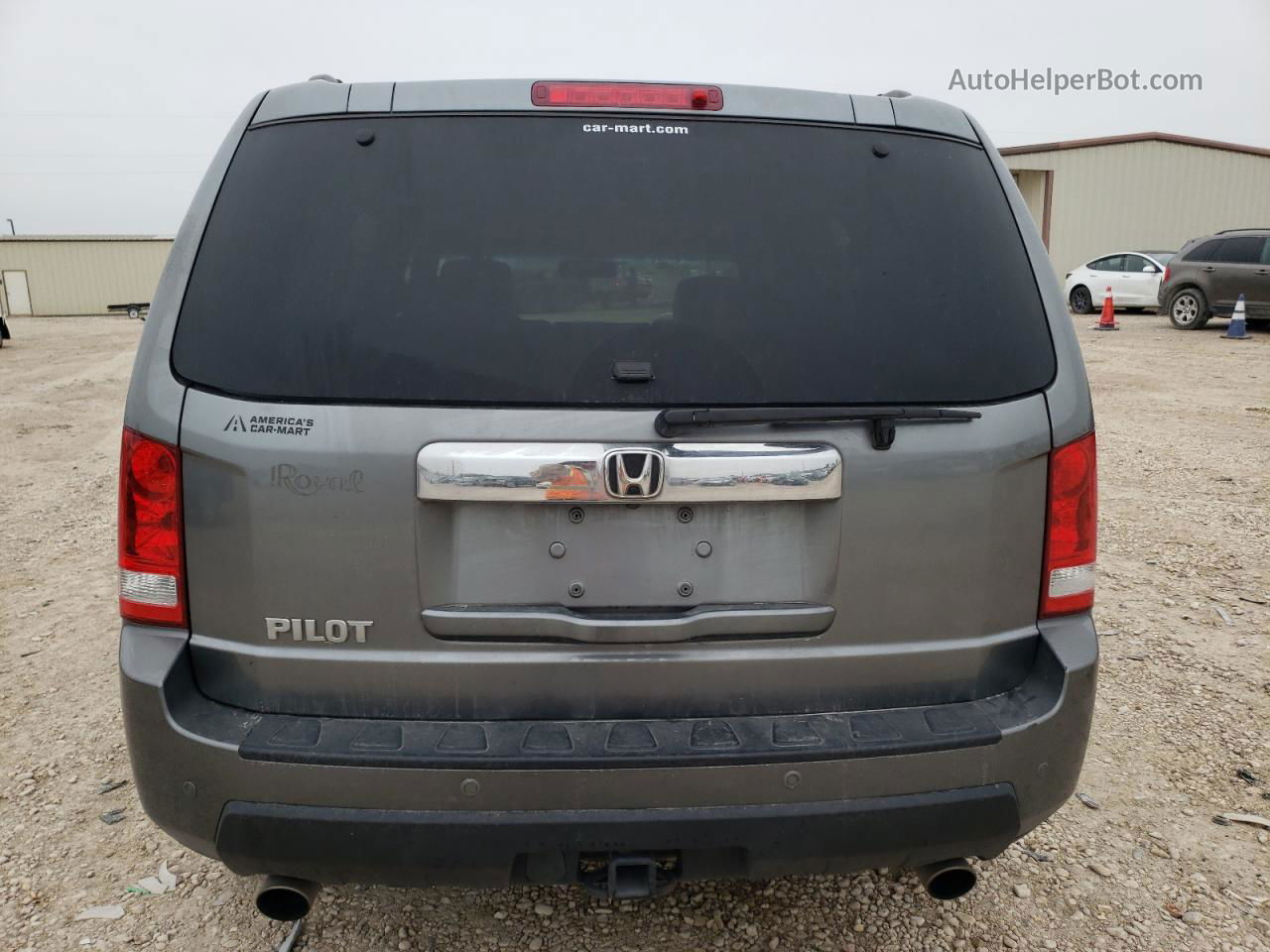 2009 Honda Pilot Exl Gray vin: 5FNYF38569B013952