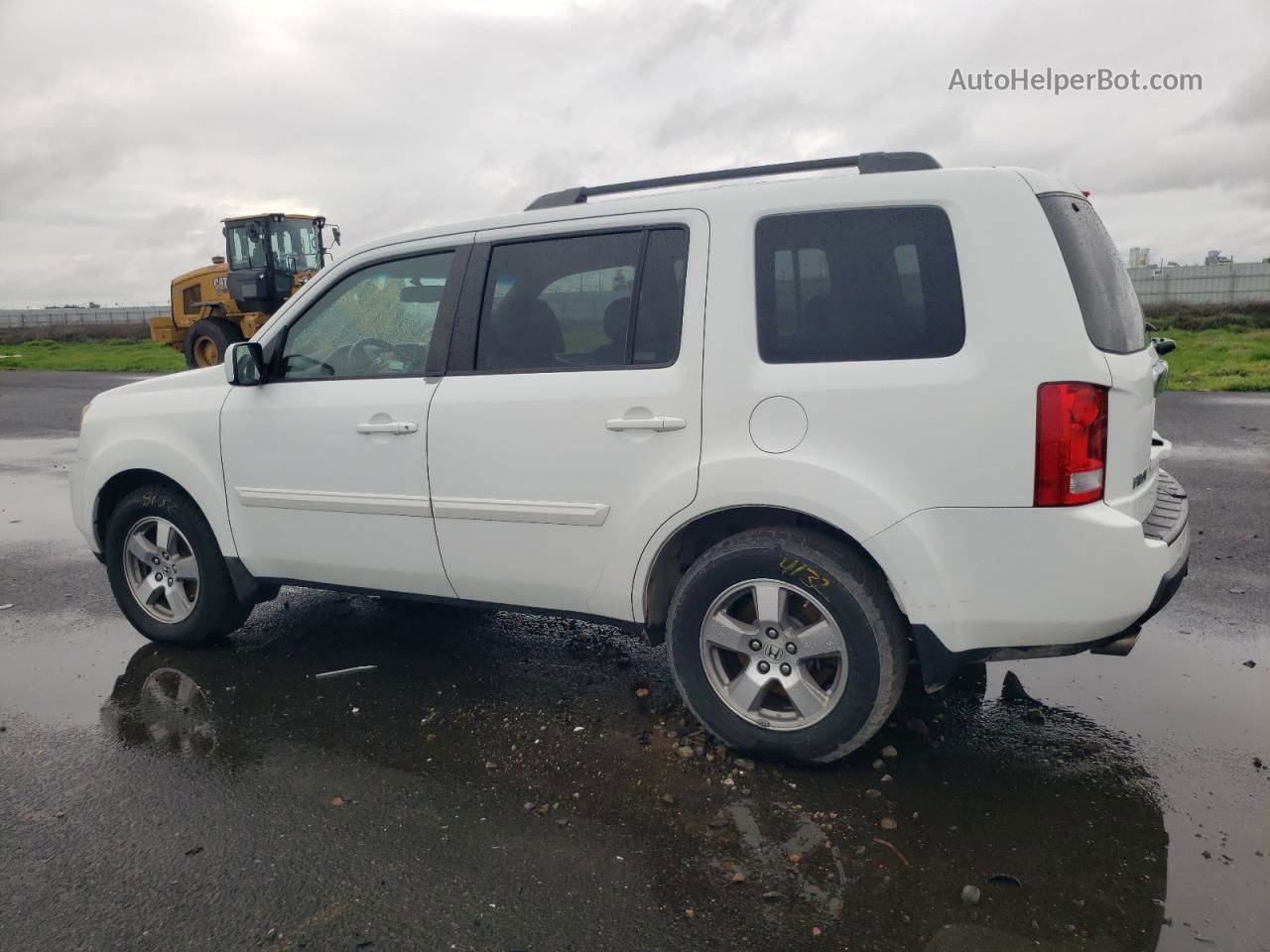 2009 Honda Pilot Exl Белый vin: 5FNYF38569B026443