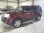 2009 Honda Pilot Exl Maroon vin: 5FNYF38589B009773