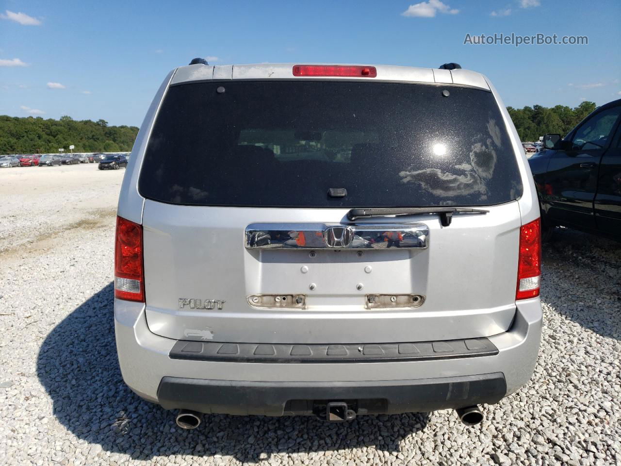 2009 Honda Pilot Exl Silver vin: 5FNYF385X9B018636