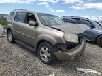 2009 Honda Pilot Exl Beige vin: 5FNYF38629B017554