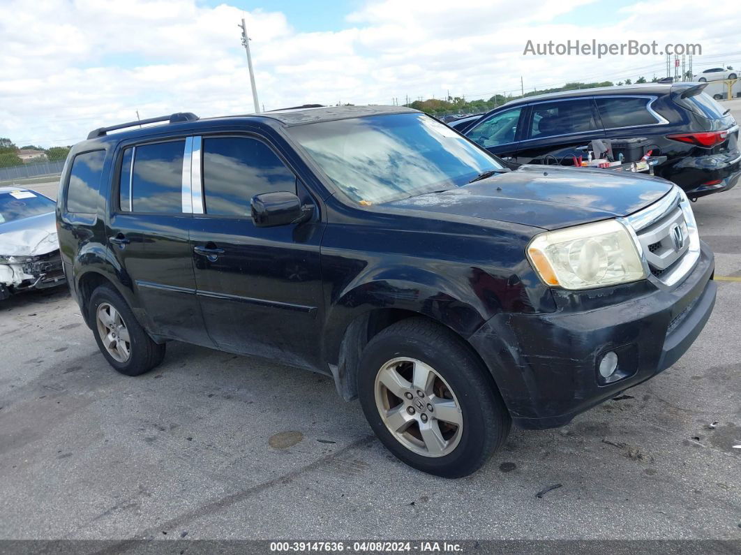 2009 Honda Pilot Ex-l Black vin: 5FNYF38639B002951