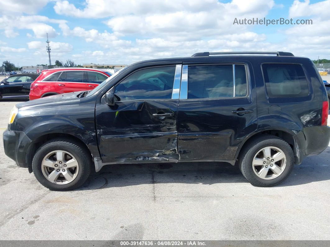 2009 Honda Pilot Ex-l Black vin: 5FNYF38639B002951