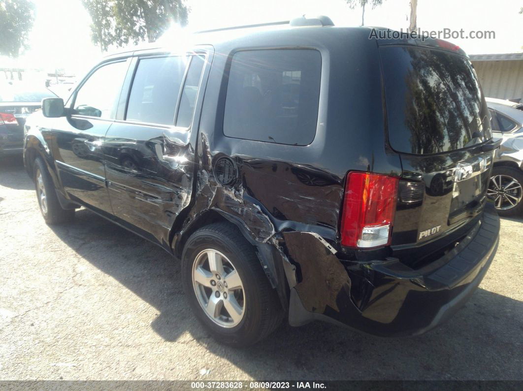 2009 Honda Pilot Ex-l W/res Black vin: 5FNYF38649B014249