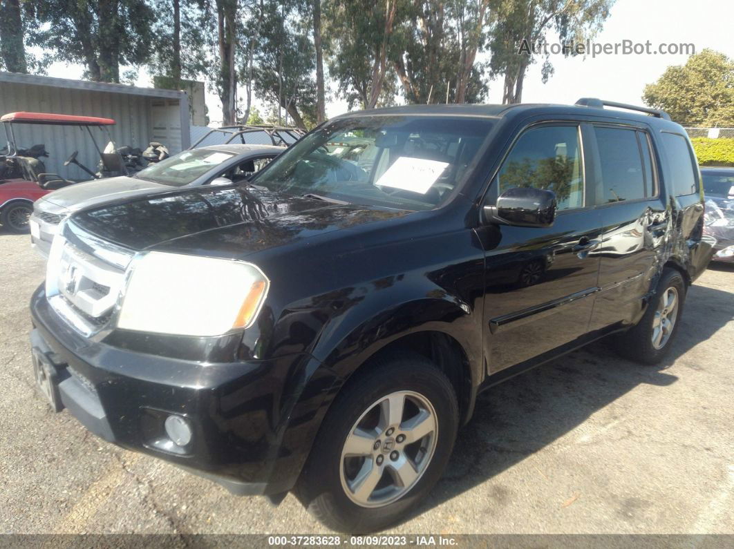 2009 Honda Pilot Ex-l W/res Black vin: 5FNYF38649B014249