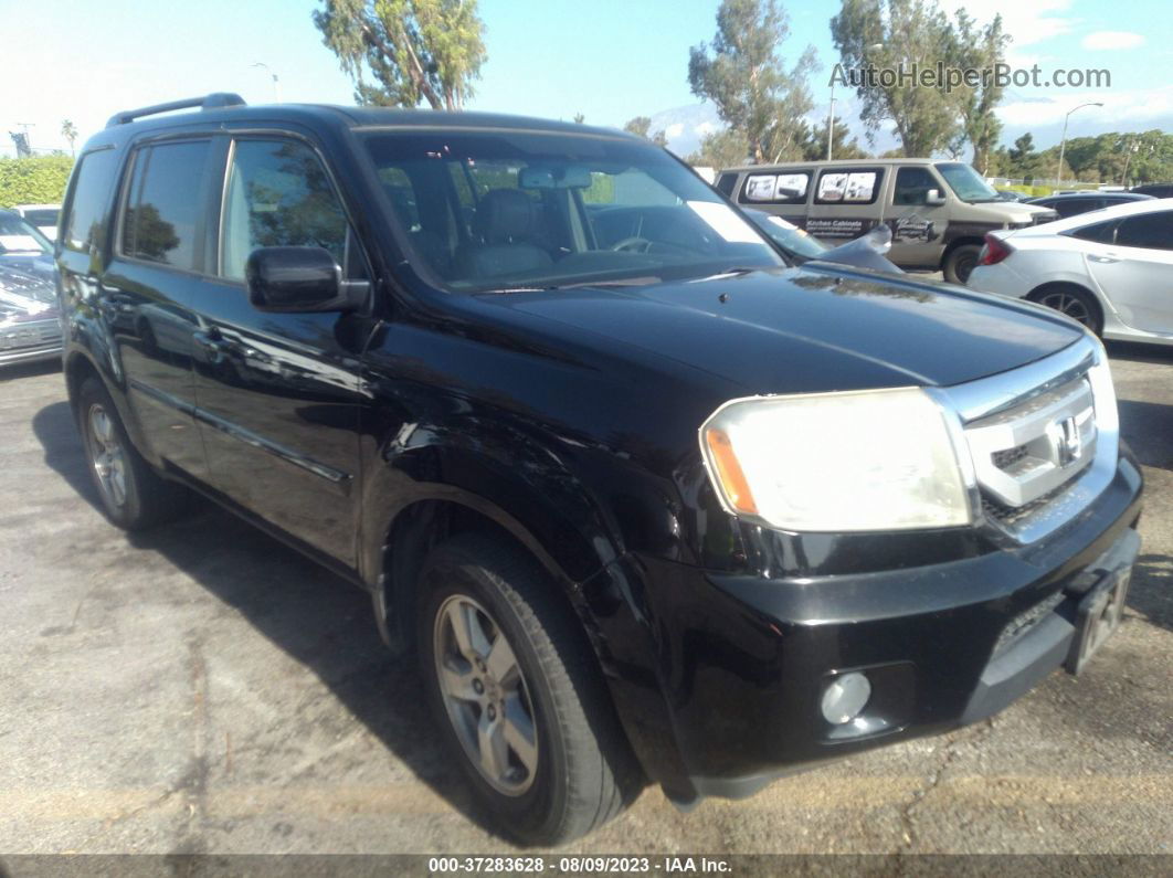 2009 Honda Pilot Ex-l W/res Black vin: 5FNYF38649B014249