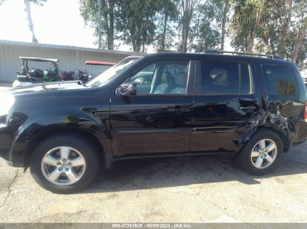 2009 Honda Pilot Ex-l W/res Black vin: 5FNYF38649B014249