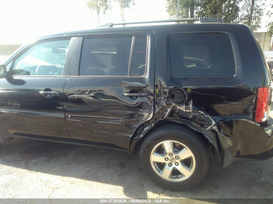 2009 Honda Pilot Ex-l W/res Black vin: 5FNYF38649B014249