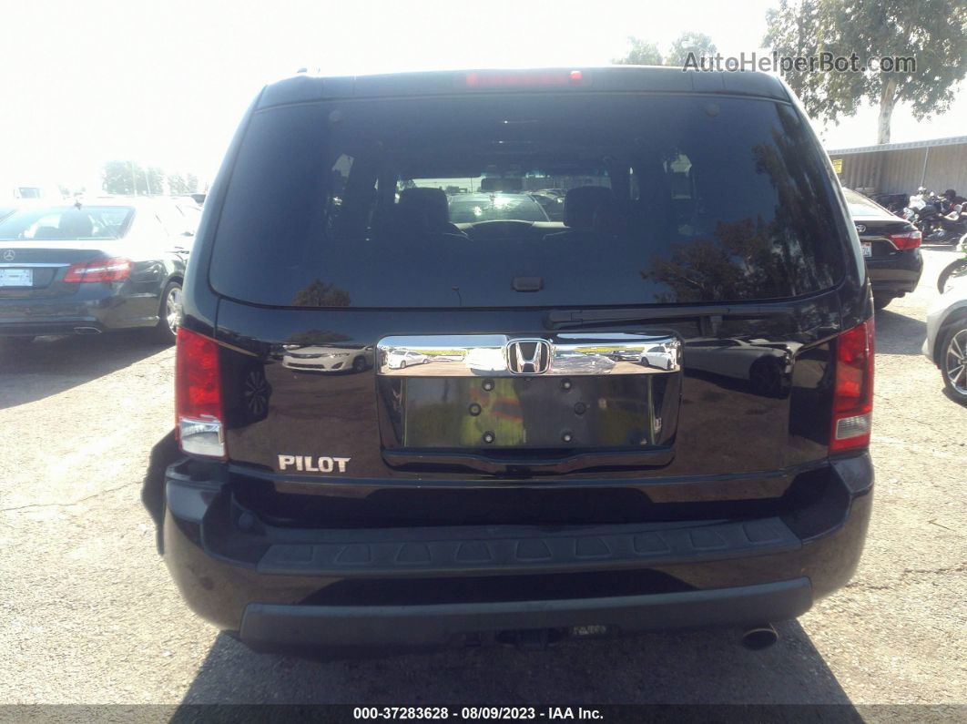 2009 Honda Pilot Ex-l W/res Black vin: 5FNYF38649B014249