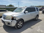 2009 Honda Pilot Exl Silver vin: 5FNYF38649B023646