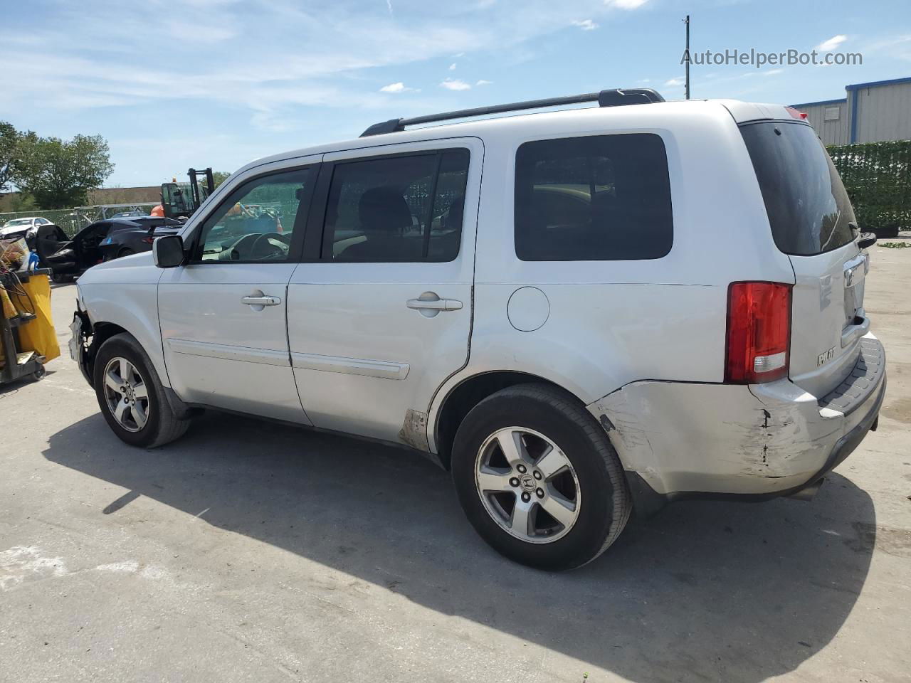 2009 Honda Pilot Exl Серебряный vin: 5FNYF38649B023646