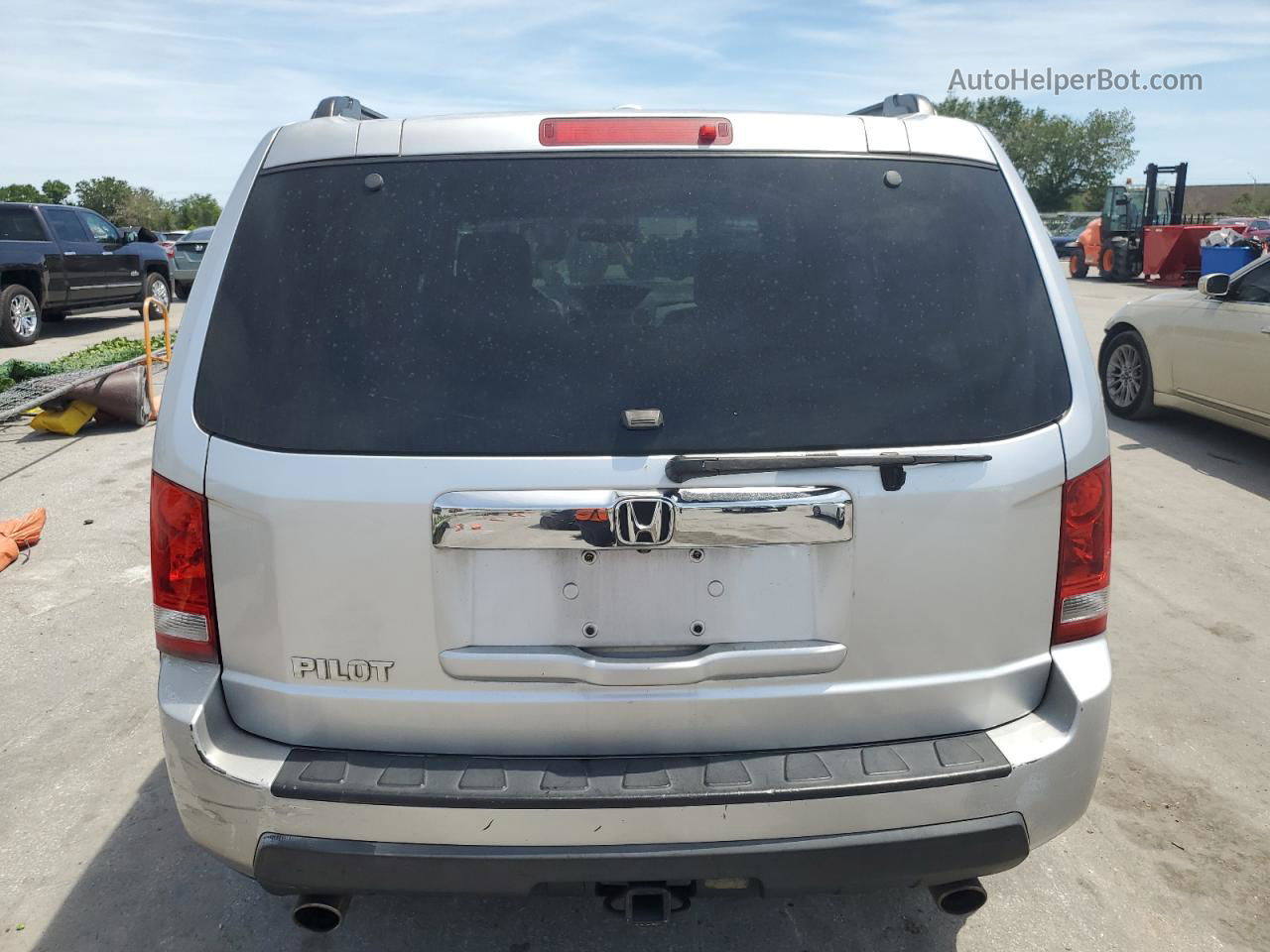 2009 Honda Pilot Exl Серебряный vin: 5FNYF38649B023646