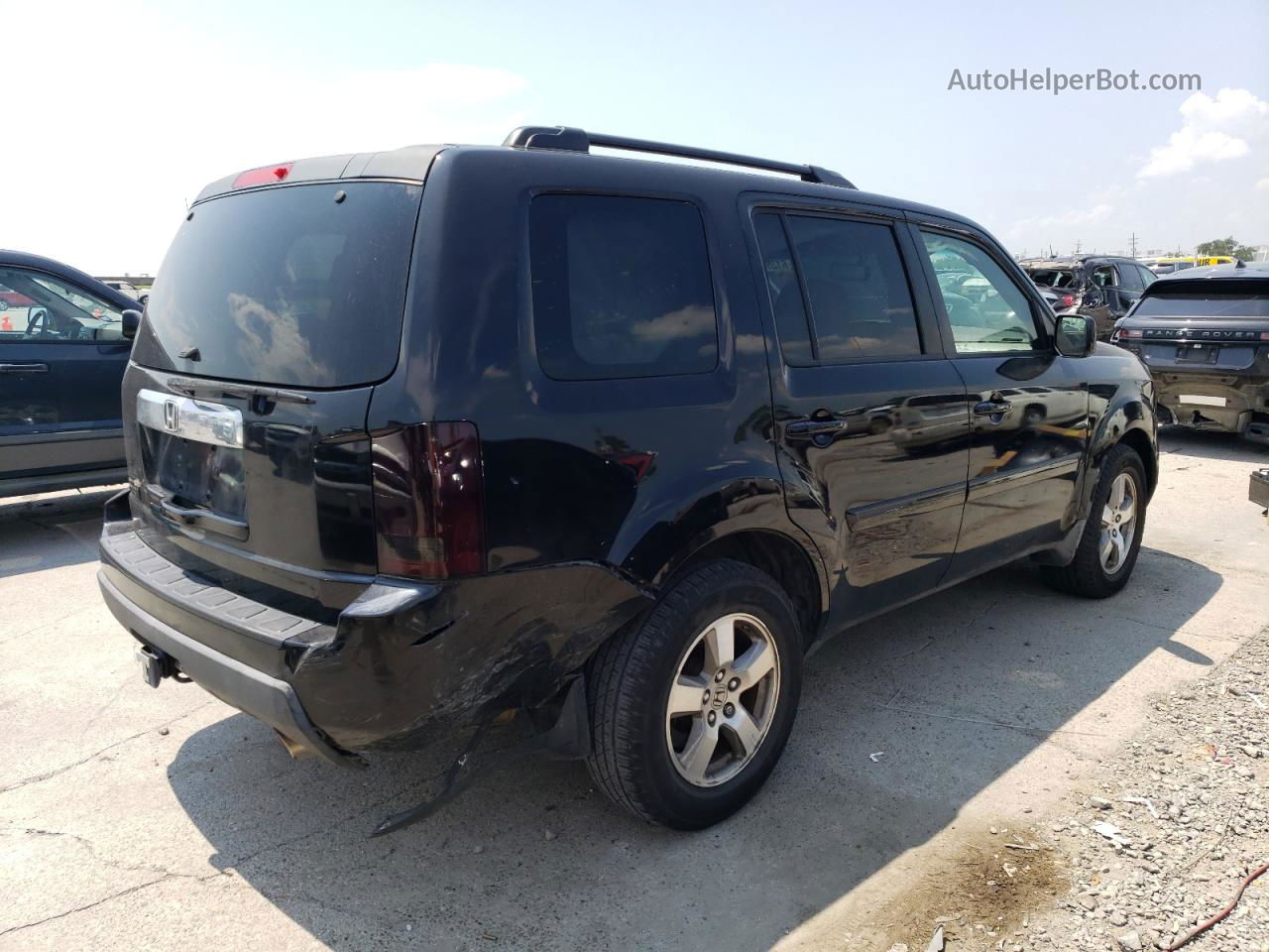 2009 Honda Pilot Exl Black vin: 5FNYF38659B023719