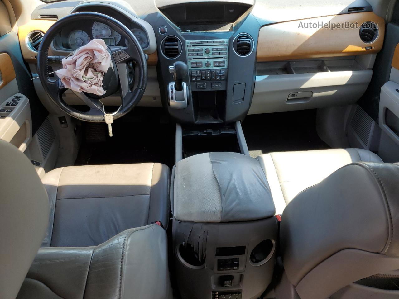 2009 Honda Pilot Exl Серебряный vin: 5FNYF38679B014410