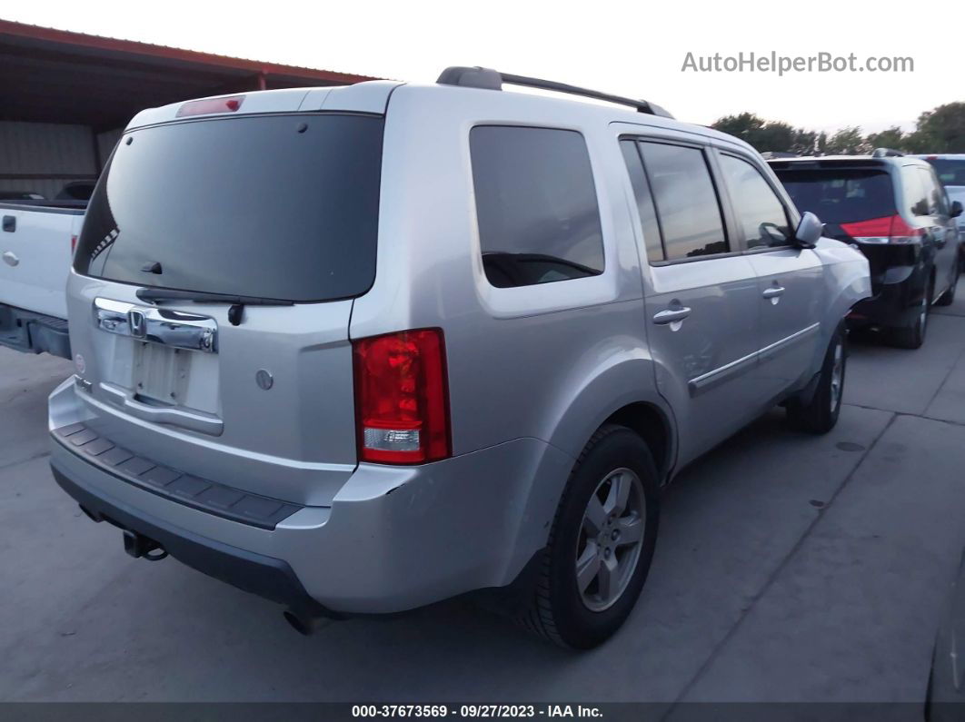 2009 Honda Pilot Ex-l W/res Silver vin: 5FNYF386X9B007743