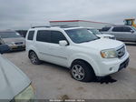 2009 Honda Pilot Touring White vin: 5FNYF38819B017465