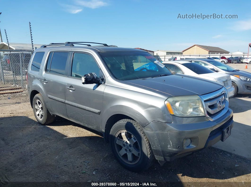 2009 Honda Pilot Touring Gray vin: 5FNYF38859B003729