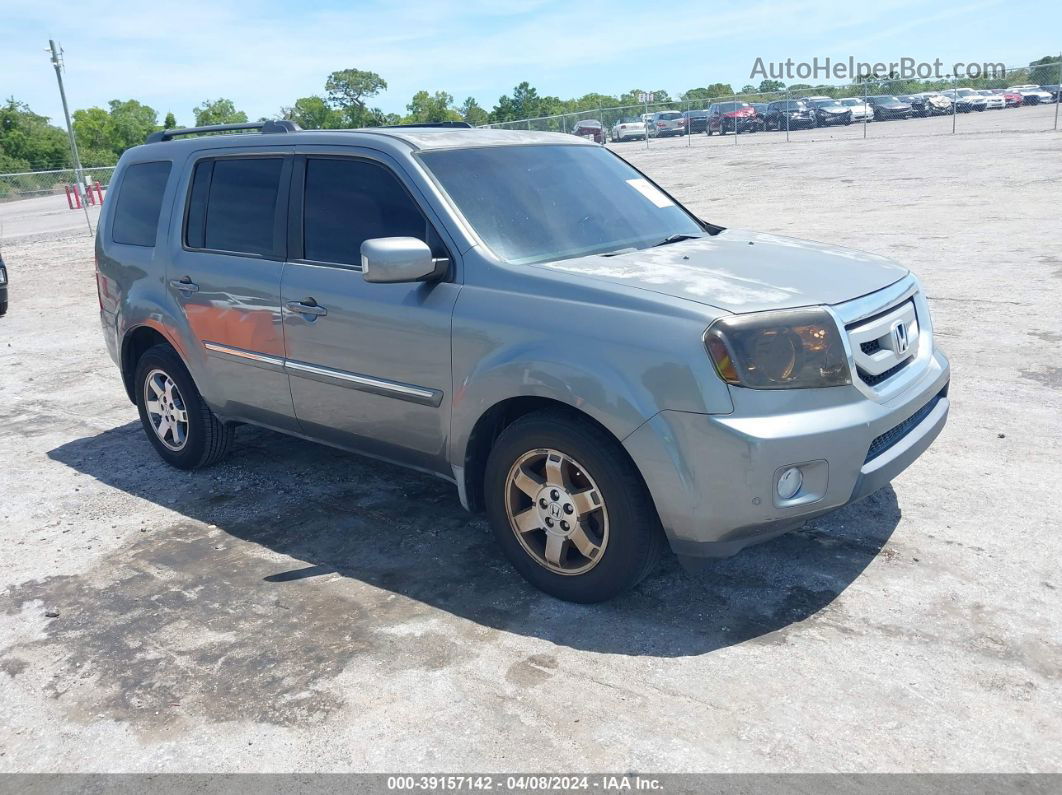 2009 Honda Pilot Touring Gray vin: 5FNYF38879B027756