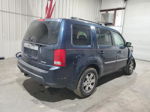 2009 Honda Pilot Touring Blue vin: 5FNYF38919B001808