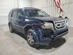 2009 Honda Pilot Touring Blue vin: 5FNYF38919B001808