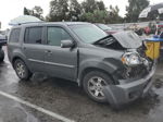 2009 Honda Pilot Touring Gray vin: 5FNYF38919B006619