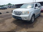 2009 Honda Pilot Touring Silver vin: 5FNYF38939B002734