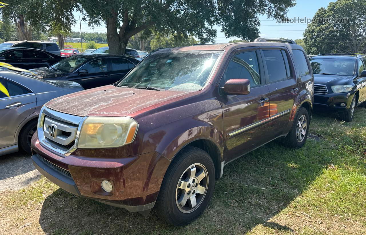 2009 Honda Pilot Touring Purple vin: 5FNYF38949B009272