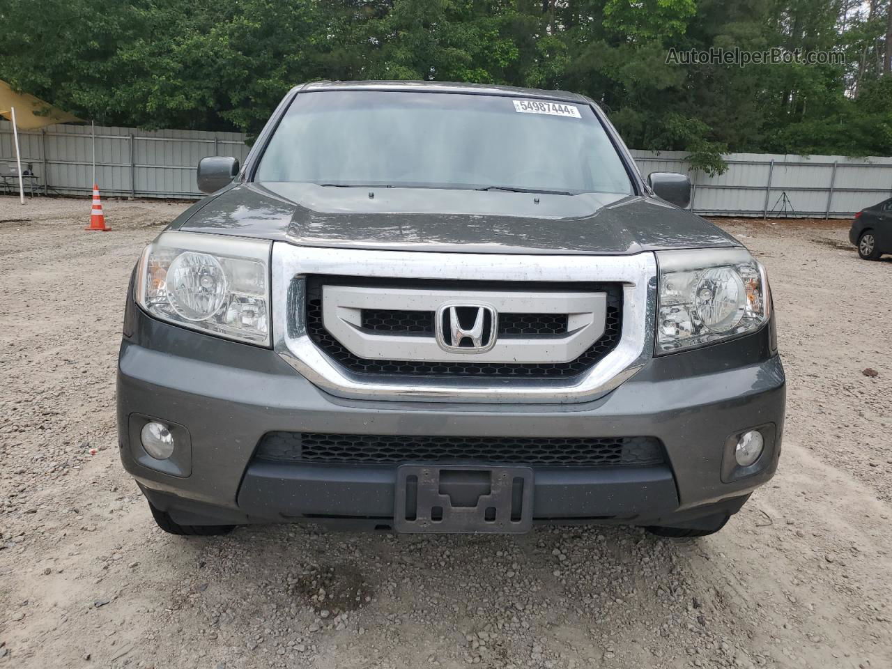 2009 Honda Pilot Touring Gray vin: 5FNYF38999B013219