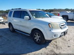 2009 Honda Pilot Touring White vin: 5FNYF38999B026486