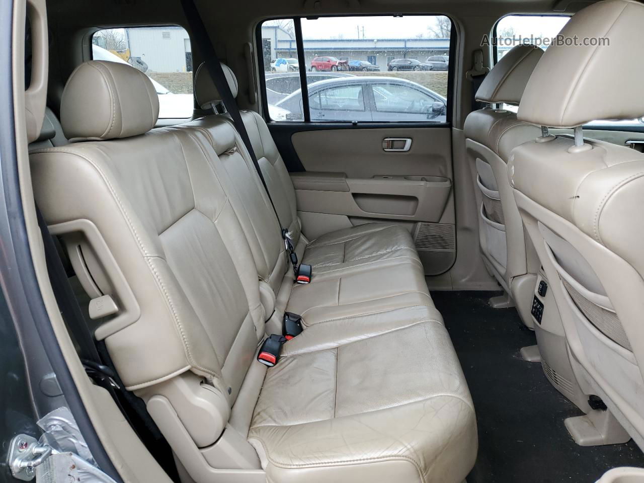 2009 Honda Pilot Touring Серый vin: 5FNYF389X9B006621