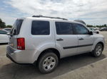 2013 Honda Pilot Lx Silver vin: 5FNYF3H20DB037856