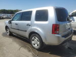 2013 Honda Pilot Lx Silver vin: 5FNYF3H20DB040126