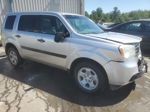 2013 Honda Pilot Lx Silver vin: 5FNYF3H20DB040126