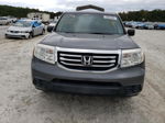 2013 Honda Pilot Lx Серый vin: 5FNYF3H22DB007709