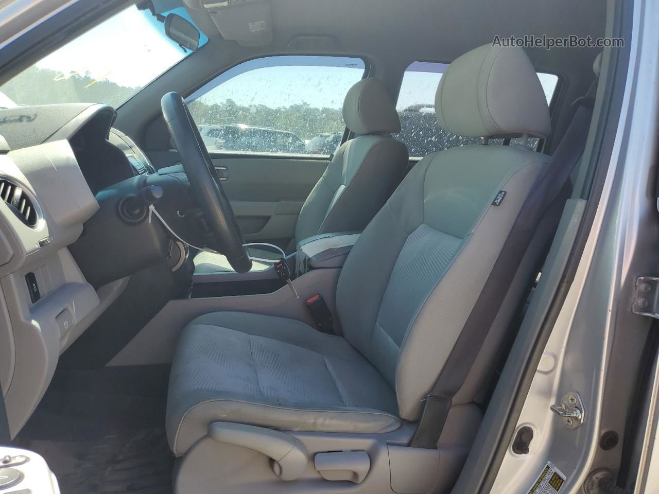 2013 Honda Pilot Lx Серый vin: 5FNYF3H22DB037700