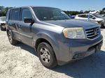 2015 Honda Pilot Lx Gray vin: 5FNYF3H22FB029535