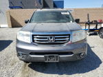 2013 Honda Pilot Lx Silver vin: 5FNYF3H26DB023766