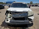 2013 Honda Pilot Lx White vin: 5FNYF3H28DB037734