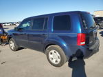 2013 Honda Pilot Lx Blue vin: 5FNYF3H29DB035359