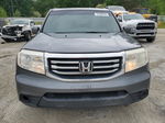 2013 Honda Pilot Lx Gray vin: 5FNYF3H2XDB031109