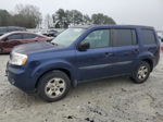 2013 Honda Pilot Lx Blue vin: 5FNYF3H2XDB042112