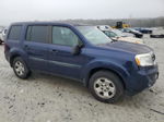 2013 Honda Pilot Lx Blue vin: 5FNYF3H2XDB042112