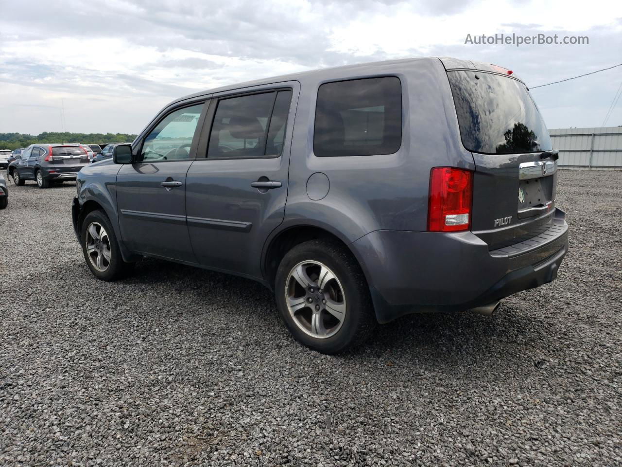 2015 Honda Pilot Se Серый vin: 5FNYF3H32FB007379