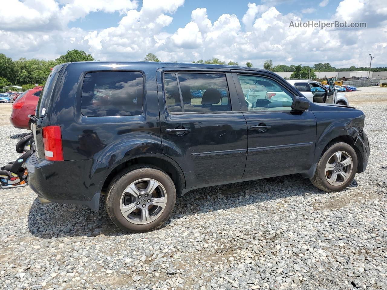 2015 Honda Pilot Se Black vin: 5FNYF3H34FB026743